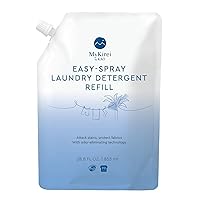 by KAO Easy Spray Laundry Detergent 2X Refill, Eco Friendly Laundry Detergent, Paraben Free, Biodegradable Stain Remover, Dermatologist Tested, Suitable for Sensitive Skin 28.8 fl Oz Bottle