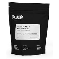 Grass Fed Beef Protein Powder Isolate - 29g of Paleo, Keto, Carnivore Beef Protein per Serving - Zero Carb, Fat Free, Gluten Free, Dairy Free, Soy Free - Chocolate Fudge - 5LB