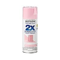 334028 Painter's Touch 2X Ultra Cover Spray Paint, 12 oz, Gloss Candy Pink