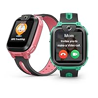 imoo Watch Phone Z1, Kids Smartwatch, Smart Watch Phone, with Long-Lasting Video & Phone Call, IPX8 Waterproof (Green)