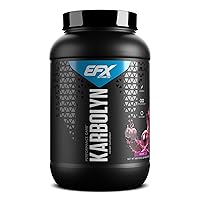 EFX Sports Karbolyn Fuel | Fast-Absorbing Carbohydrate Powder | Carb Load, Sustained Energy, Quick Recovery | Stimulant Free | 37 Servings (Grape)
