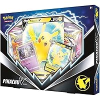 Pokemon TCG Pikachu V Booster Box - 4 Booster Packs + Promo!