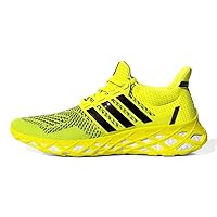 adidas Men's Ultraboost Web DNA Running Shoes, Solar Yellow/Core Black/Solar Yellow, US 13 M