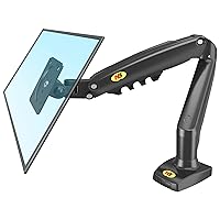 NB North Bayou Monitor Desk Mount Stand Full Motion Swivel Monitor Arm with Gas Spring for 17-30''Computer Monitors(Within 4.4lbs to 19.8lbs) F80