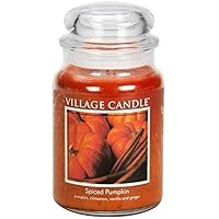 Spiced Pumpkin Large Apothecary Jar, Scented Candle, 21.25 oz.