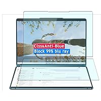 Vaxson Anti Blue Light Tempered Glass Screen Protector, compatible with Lenovo Yoga Book 9i 13.3