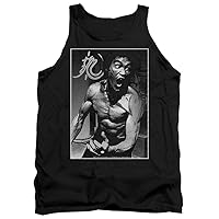 Bruce Lee Focused Rage Unisex Adult Tank Top for Men and Women