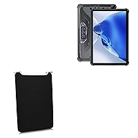 BoxWave Case Compatible with Oukitel RT7 5G - SlipSuit, Soft Slim Neoprene Pouch Protective Case Cover - Jet Black