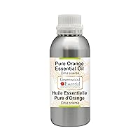 Pure Orange Essential Oil (Citrus sinensis) Steam Distilled 630ml (21.3 oz)