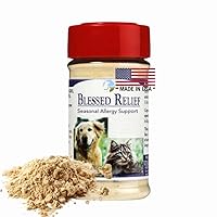 Blessed Relief for Dogs | Seasonal Allergy Support | Soothes Skin Problems | Normal Respiratory Function | Reduces Inflammation | Boosts Immune Health (20g)