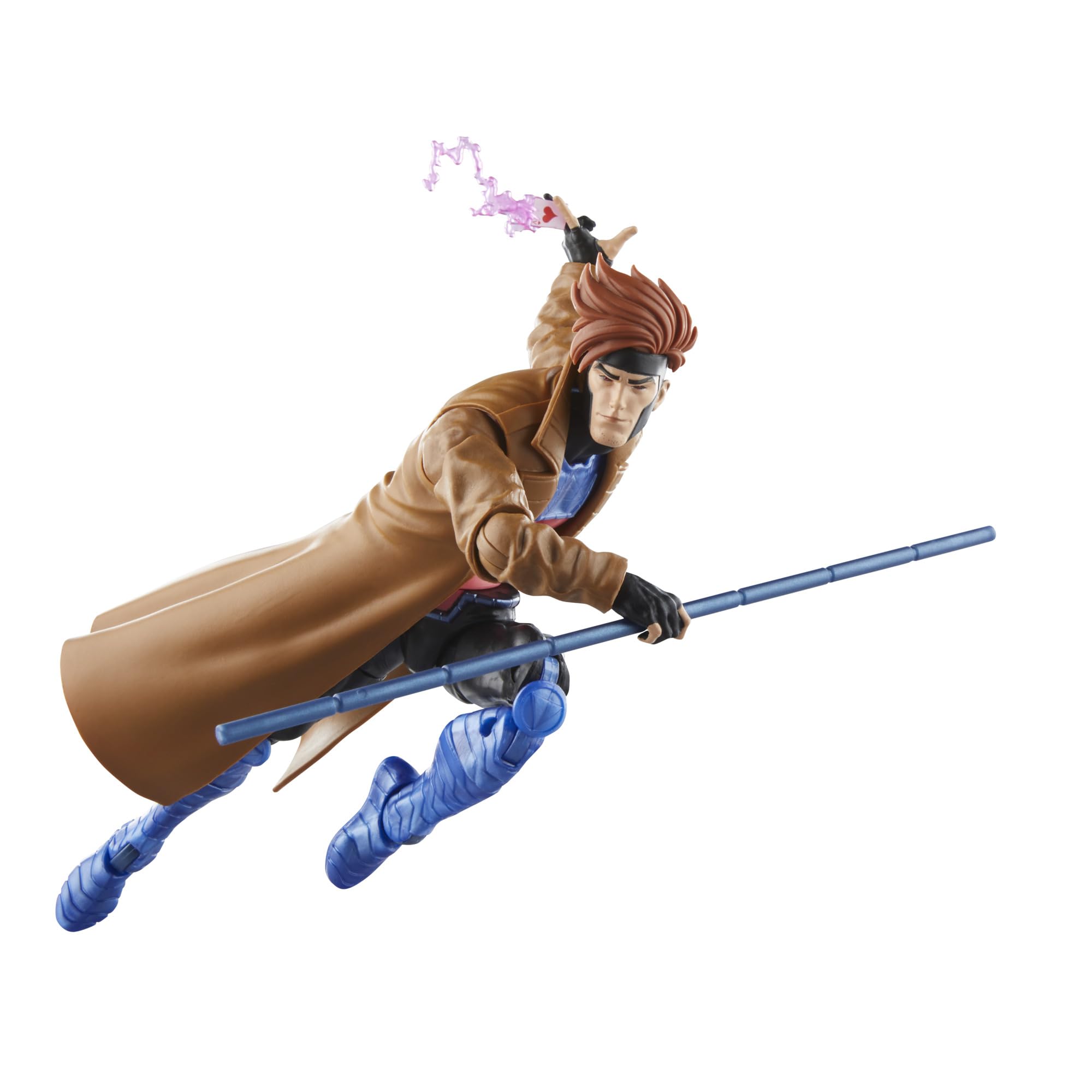 Marvel Legends Series Gambit, X-Men ‘97 Collectible 6-Inch Action Figures