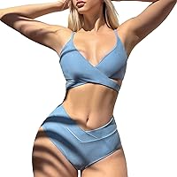 Swimsuits for Women with Shorts Bottoms Split Swimsuit Women