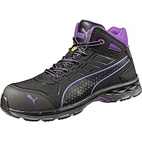 PUMA Safety Women's Motion Protect Stepper Mid EH Safety Shoes Composite Toe Slip Resistant
