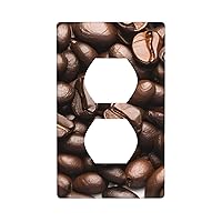 (Funny Roasted Coffee Beans) Modern Wall Panel, Switch Cover, Decorative Socket Cover For Socket Light Switch, Switch Cover, Wall Panel.