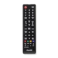Replacement Remote Control AA59-00602A Aa59-00602A Compatible with Samsung HDTV LED Smart TV UE19ES4000 UE22ES5000 UE22ES5000W UE26EH4000W UE32EH4000 UE32EH4000K UE32EH4000W UE32EH4003 UE32EH4003W