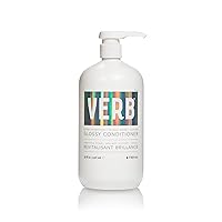 Glossy Conditioner - Vegan Moisturizing Conditioner - Free of Harmful Sulfates, Paraben, Gluten - Adds High Shine and Nourishes Dull or Damaged Hair