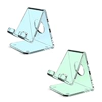 TOPGO Blue & Green Acrylic Cell Phone Stand
