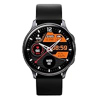 Smart Watches for Men Women, Smartwatch Samsung iPhone Android Phones Compatible, AMOLED Touch Screen, Heart Rate Blood Oxygen Sleep and Swim Sports Tracking Fitness Watch, Gift for Father Husband