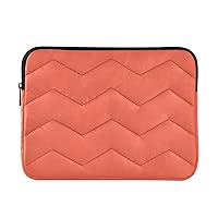 Laptop Sleeve Case 13-14 Inch Thin Laptop Sleeve Bag Tomato Red Case Bag with Zipper for Travel Business