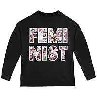 Feminist Women's March Toddler Long Sleeve T Shirt Black 3T