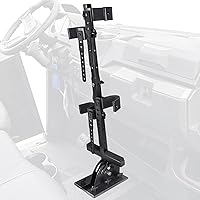 UTV Gun Holder - StarknightMT UTV Gun Rack Stand Up Gun Mount Compatible with Polaris Ranger RZR General Defender Pioneer Teryx Mule UTV Golf Cart