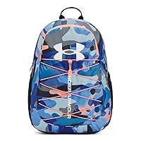 Under Armour Unisex-Adult Hustle Sport Backpack, (018) Black / / White, One Size Fits All