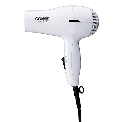 Conair Hair Dryer, 1875W Mid-Size Blow Dryer