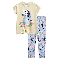 Bluey Bingo Girls T-Shirt and Leggings Outfit Set Toddler to Big Kid