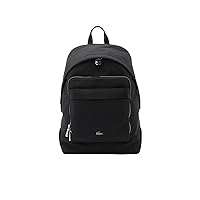 Lacoste Men's Backpack, Black, One Size