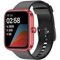 Smart Watch, Fitness Tracker with Heart Rate, SpO2 and Sleep Monitor, 44mm Swimming Waterproof Watch, Fitness Watches for Women Men, Step Tracker, Smartwatch Compatible with iOS Android Phones
