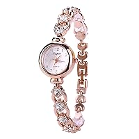 MIANBAO Fashion Quartz Watch Crystal Alloy Bracelet Women Bracelet Watch Women Wrist Watch