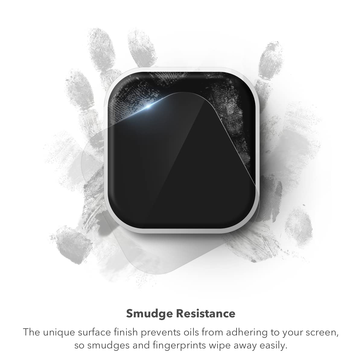 ZAGG InvisibleShield Glass Elite 360 for Apple Watch Series 7 & Series 8, Watch Size: 41mm Face, Integrated Bumper and Screen Protector for 360-degree protection – Advanced clarity