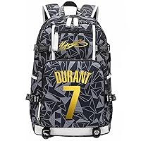 Basketball Player D-urant Multifunction Backpack Travel Laptop Fans bag For Men Women