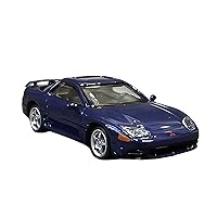 Scale Car Models 1 64 for Mitsubishi GTO Alloy Die-cast Model Car Fashion Adult Collection Ornaments Display Pre-Built Model Vehicles (Color : Blue)