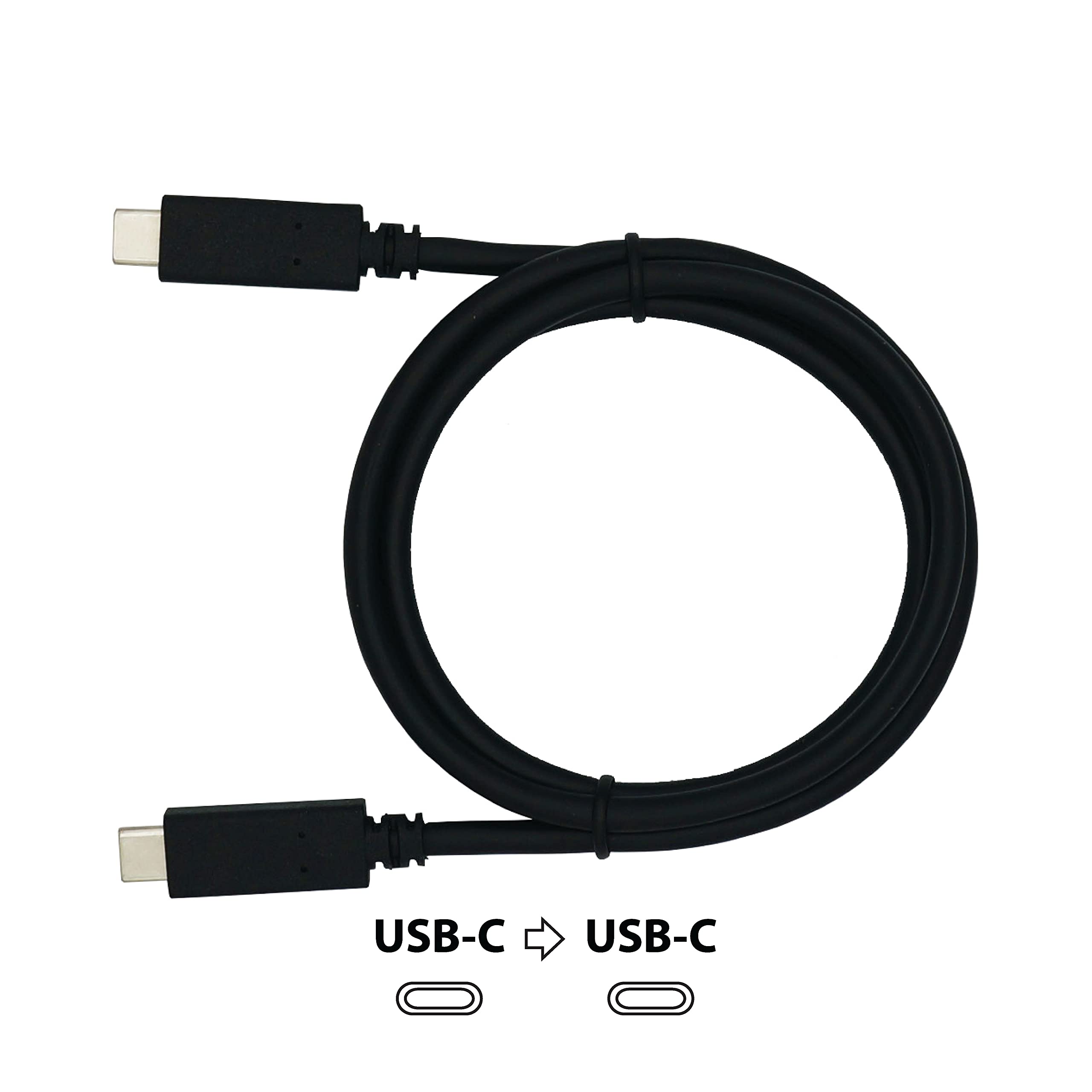 VisionTek USB-C to USB-C 3.1 Gen 2 Cable - 100W Power Delivery - 10Gbps - DP Alt Mode - 901524