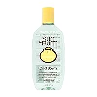 Cool Down Aloe Vera Gel | Vegan After Sun Care with Cocoa Butter to Soothe and Hydrate Sunburn | 8 oz
