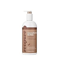 Cocoa Butter and Shea Ultra-Hydrating Body Lotion - Rich and Silky Formula - Improves Natural Moisture Barrier - Protects and Nourishes - Leaves Skin Feeling Soft and Smooth - 24 oz