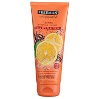 Clearing Peel Off Clay Facial Mask, Cleansing and Oil Absorbing Beauty Face Mask with Sweet Tea and Lemon, 6 oz, 3 Pack Freeman Clearing Peel Off Clay Facial Mask, Cleansing and Oil Absorbing Beauty Face Mask with Sweet Tea and Lemon, 6 oz, 3 Pack