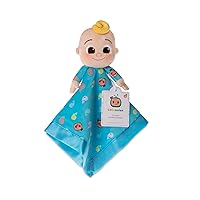 Cocomelon Infant Security Blanket - Small, Plush, Soft Lovey Your Baby Will Love, Unisex Design, Blue