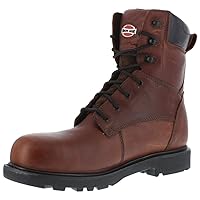 Iron Age Mens Hauler 8In Composite Toe Work Safety Shoes Casual - Brown