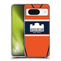 Head Case Designs Officially Licensed Edinburgh Rugby Away 2022/23 Crest Kit Soft Gel Case Compatible with Google Pixel 8