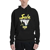 Soda Stereo Hoodie Boys Casual Athletic Workout Pullover Hooded Sweatshirt With Pockets