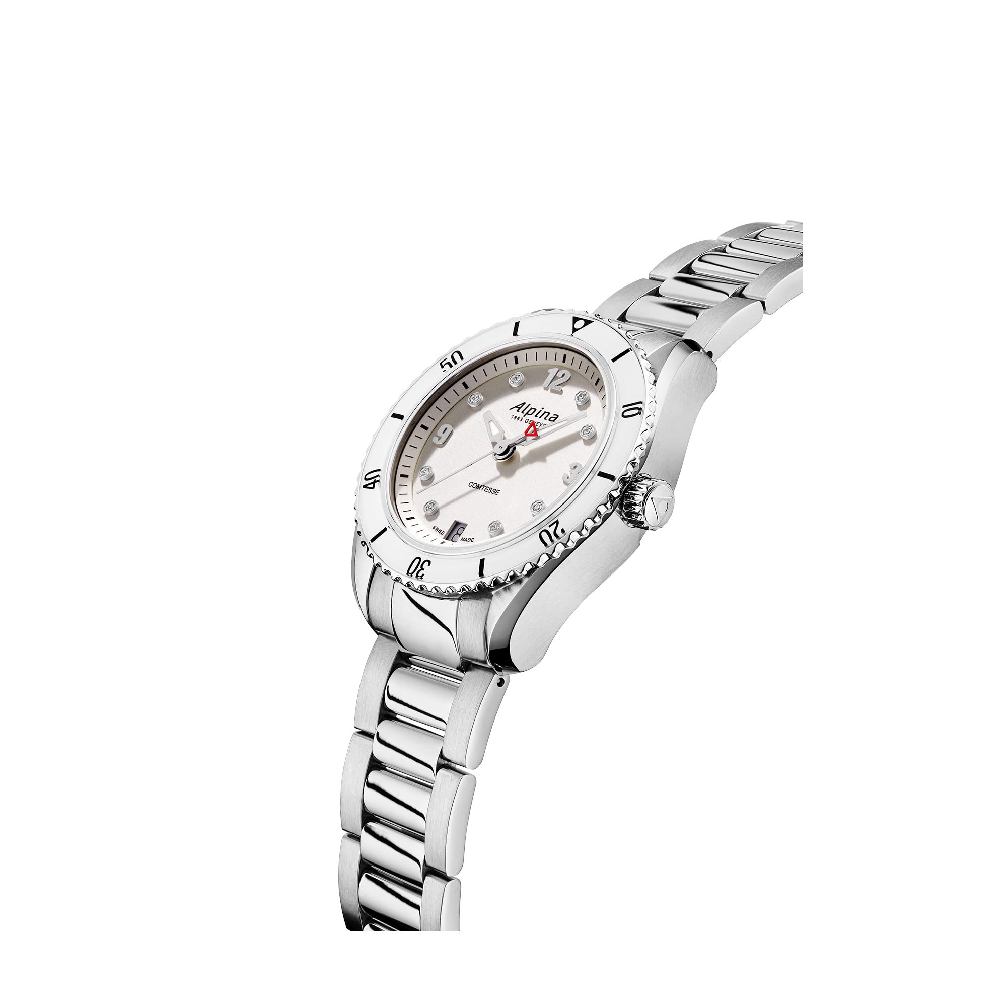 Alpina Ladies Alpiner Comtesse Diamond Swiss Quartz Watch