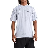 Billabong Men's Standard Arch Mesh Loose Fit Short Sleeve 50+ UPF Surf Shirt Rashguard