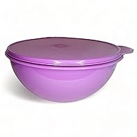 Tupperware Thatsa Bowl Mixing Bowl 32 Cups 7.8L Mulberry Purple