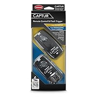 HL -CAPTUR OP Captur Remote Camera/Flash Trigger, Transmitter/Receiver for Olympus & Panasonic, Black