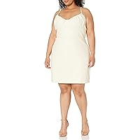 KENDALL + KYLIE Women's Plus Size Shired Bust Cup Mini Dress