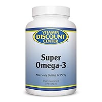 Super Omega-3 Fish Oil Supplement, 240 Softgels