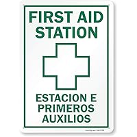 SmartSign “First Aid Station” Bilingual Sign | 10