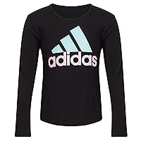 Girls' Long Sleeve Vent Graphic Tee